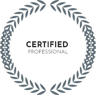 certified professional badge